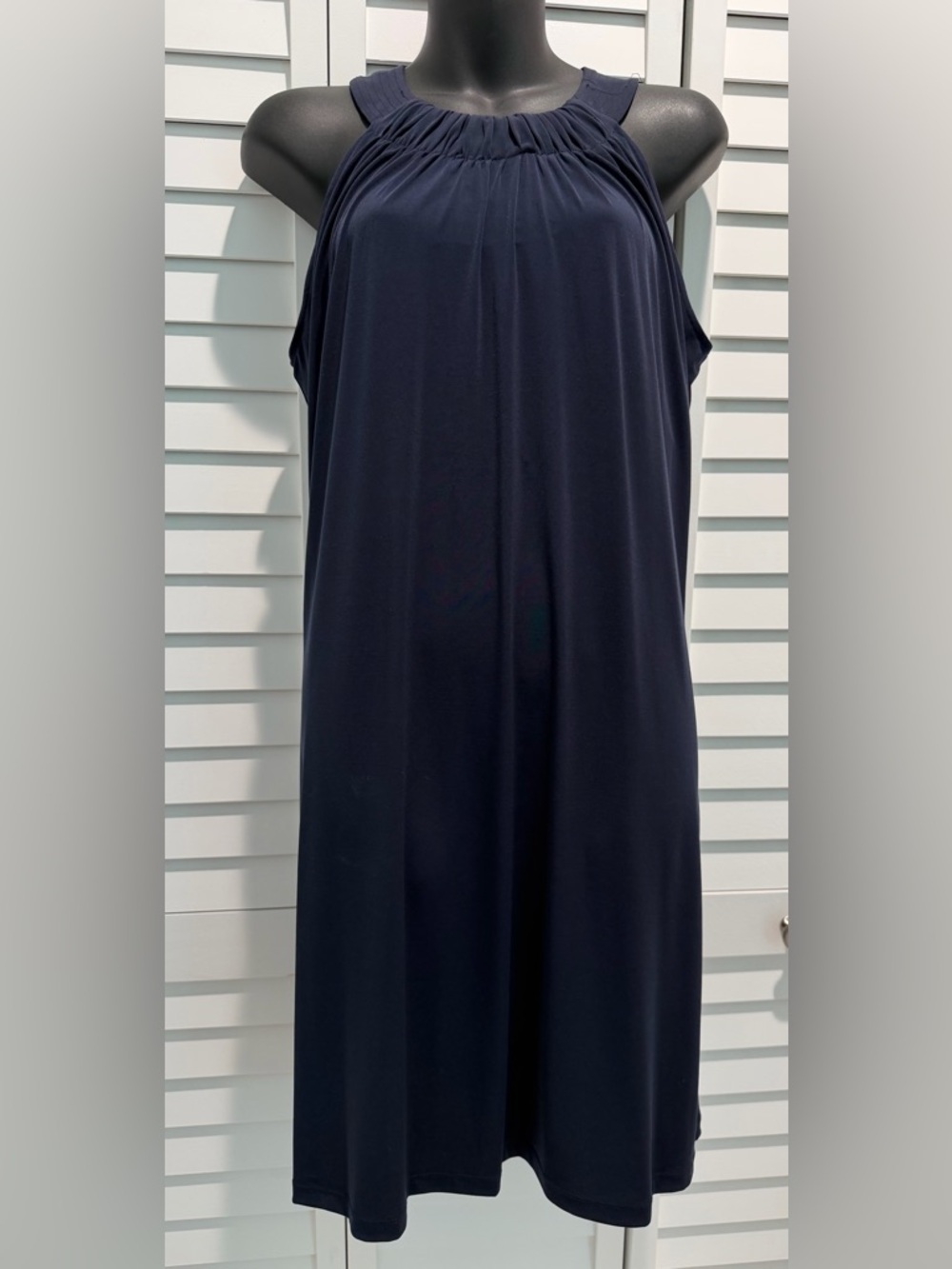 Calvin Klein Navy Halter Dress